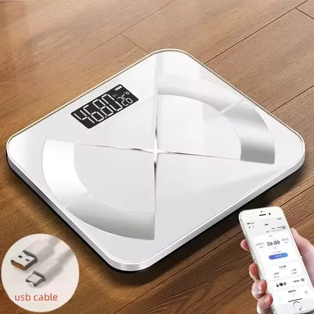 Electronic Scale Smart Bluetooth Weighing Human Charging Simple Weight Scale Weighing Household Fat Body Fat Measurement Scale