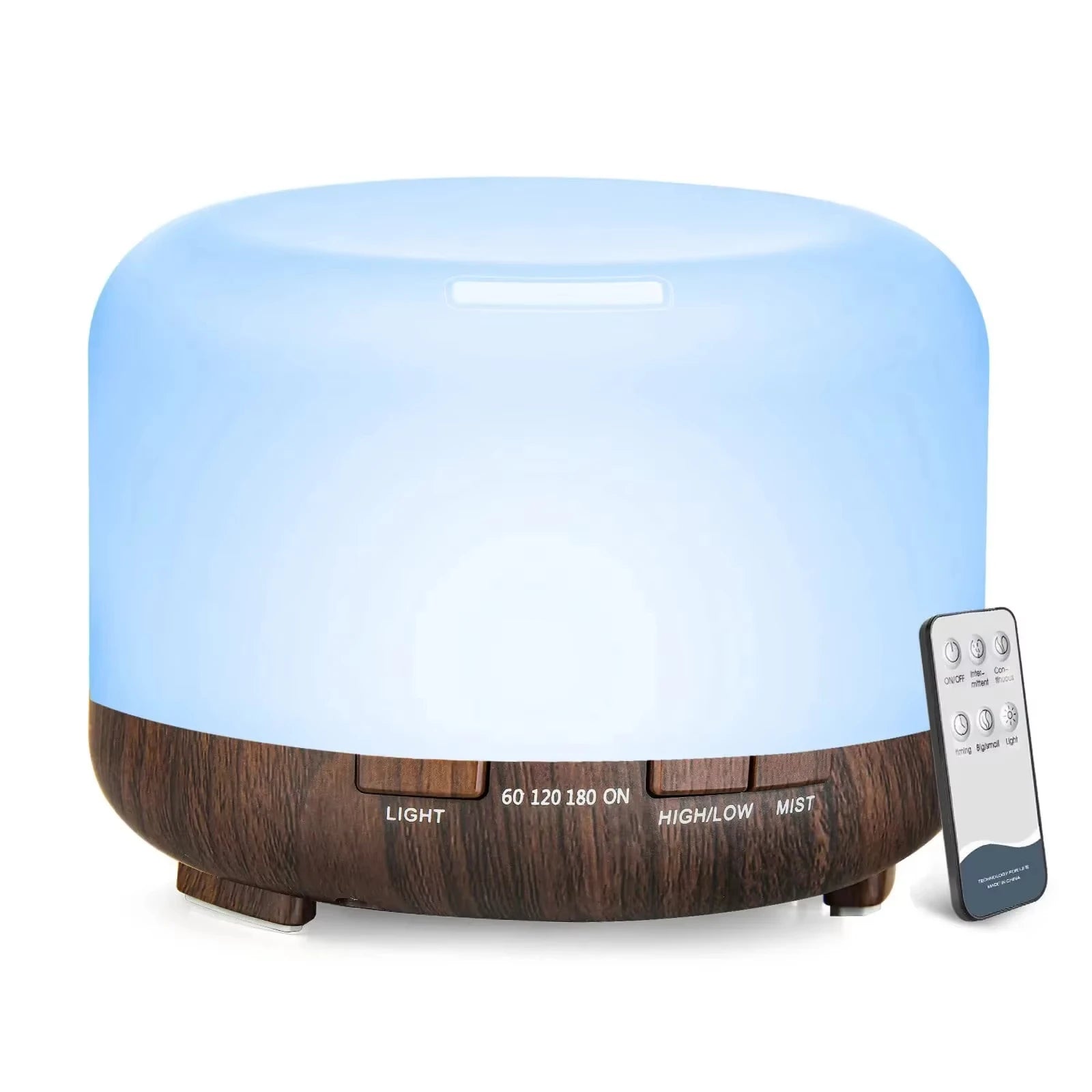 Air Humidifier Essential oil Diffuser 500ML Ultrasonic Cool Mist Maker Fogger USB Humidifier LED Lamp Aroma Diffuser Electric ﻿