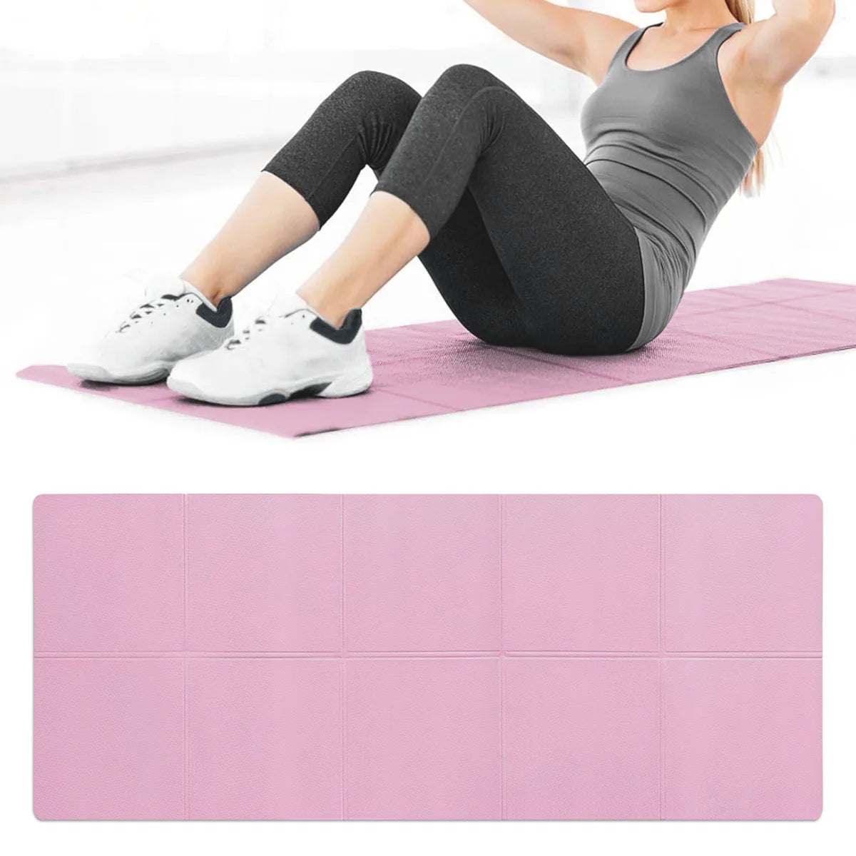 “Premium 4MM EVA Anti-Slip Yoga Mat for Yoga, Pilates & Exercise”