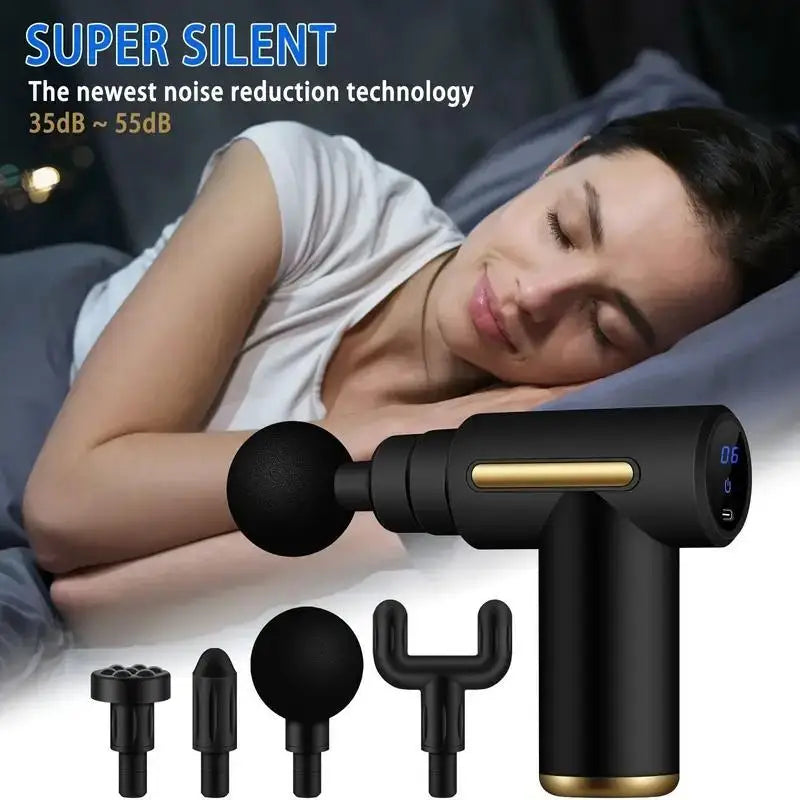 Mini Muscle Massage Gun Protable Body Massager Deep Handheld Percussion Massager For Body Back And Neck Leg