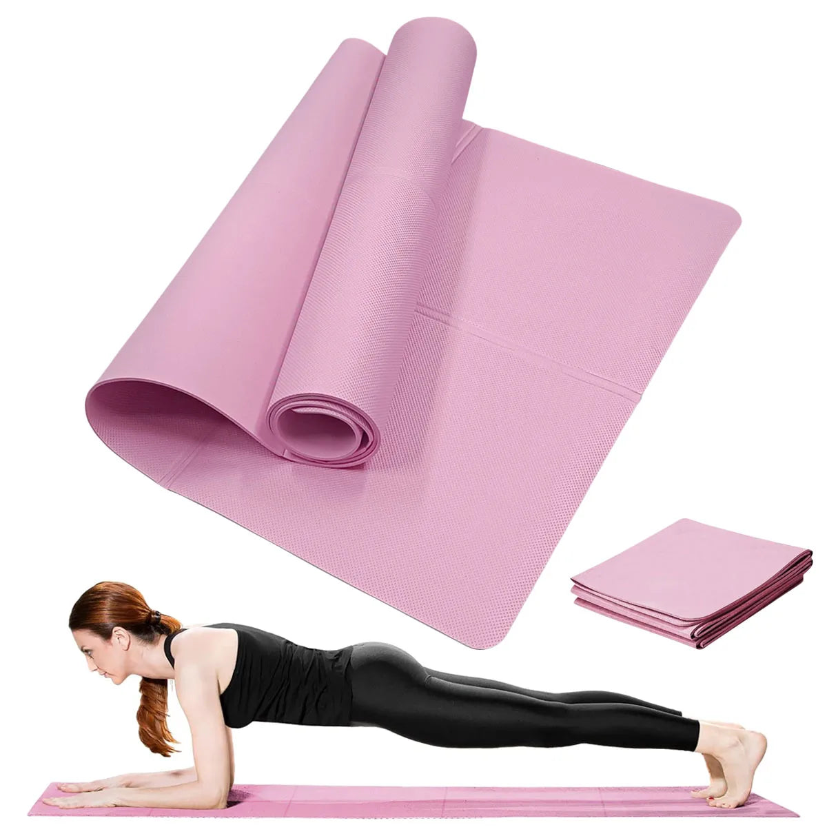 “Premium 4MM EVA Anti-Slip Yoga Mat for Yoga, Pilates & Exercise”